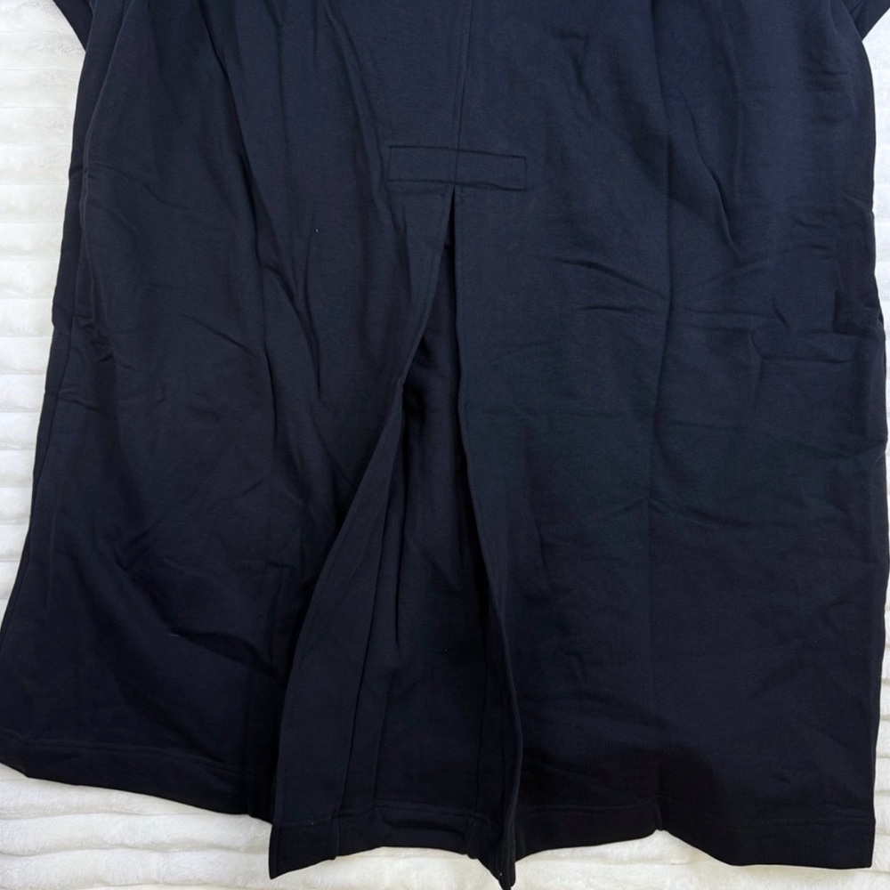 NWT SKIMS Boyfriend Fleece Oversized Trench Coat • Washed Onyx • Women’s S  New - Picture 14 of 15